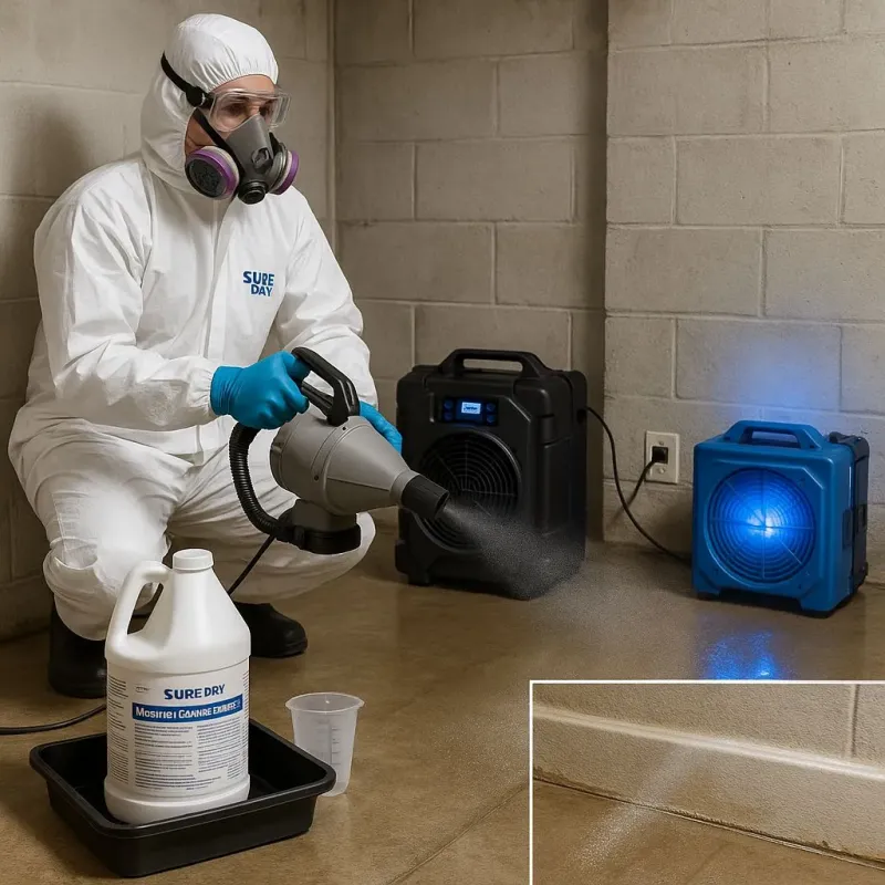 Sanitization and Odor Removal process in Somerville, NJ